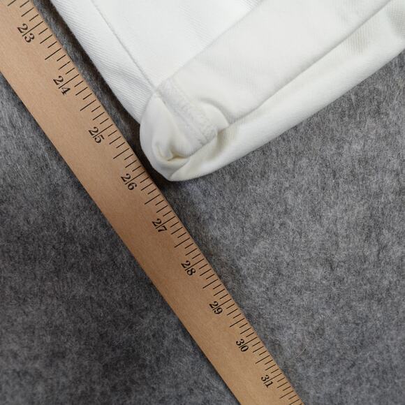 J. Jill Pants Womens Medium Wearever Collection White Pull On Straight Lined - Picture 3 of 11